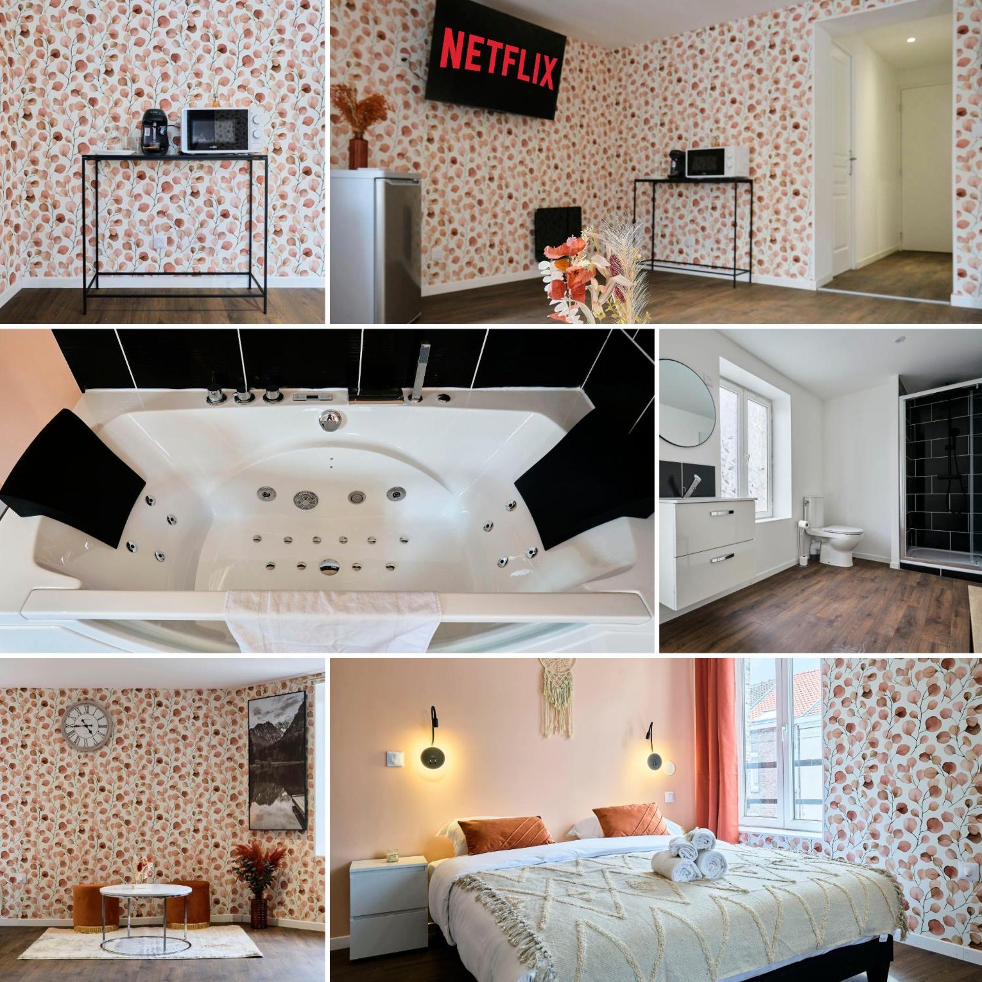 Ng Prestige L Lille L Tourcoing - Bouvines Balneo Apartment Luaran gambar